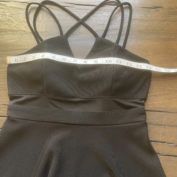 Emerald Sundae Black Dress Juniors Size S - Picture 6 of 8